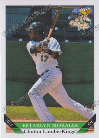 2015 Clinton Lumberkings Estarlyn Morales