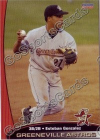 2005 Greeneville Astros Esteban Gonzalez