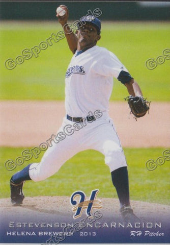 2013 Helena Brewers Estevenson Encarnacion