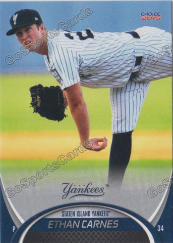 2015 Staten Island Yankees Ethan Carnes