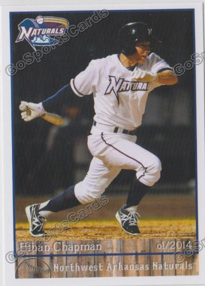 2014 Northwest Arkansas Naturals Ethan Chapman