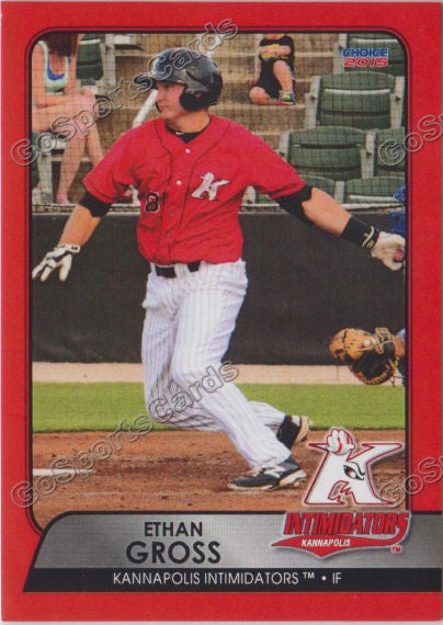 2015 Kannapolis Intimidators Ethan Gross