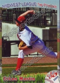 2009 MidWest League Top Prospects Ethan Martin