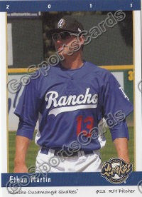 2011 Rancho Cucamonga Quakes Ethan Martin