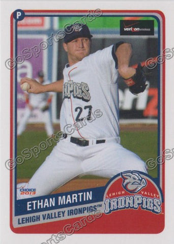 2013 Lehigh Valley IronPigs SGA 2nd Ethan Martin