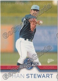 2012 Lakewood BlueClaws Ethan Stewart