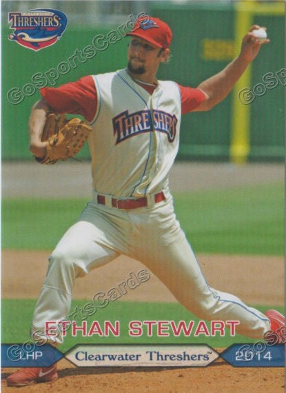 2014 Clearwater Threshers Ethan Stewart