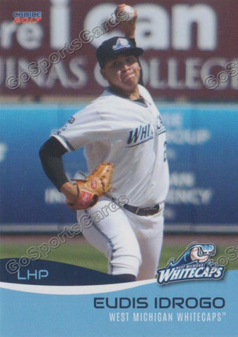 2017 West Michigan Whitecaps Eudis Idrogo