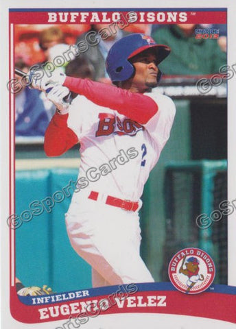 2013 Buffalo Bisons Eugenio Velez