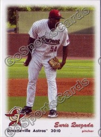 2010 Greeneville Astros Euris Quezada