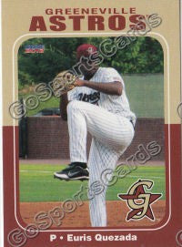 2012 Greeneville Astros Euris Quezada