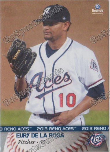 2013 Reno Aces Eury De La Rosa