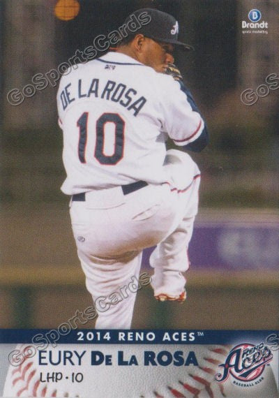 2014 Reno Aces Eury De La Rosa