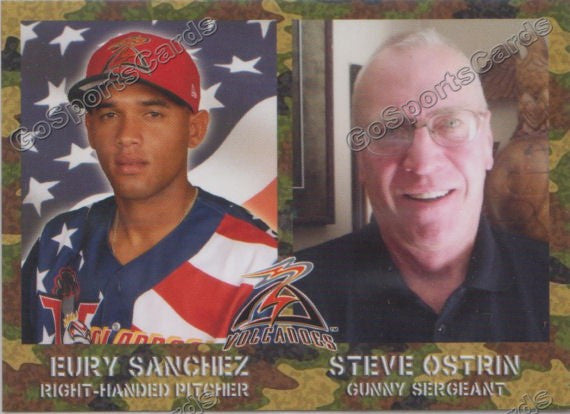 2014 Salem Keizer Volcanoes Military SGA Eury Sanchez