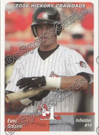 2006 Hickory Crawdads Euvi Solano