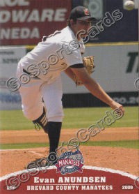 2009 Brevard County Manatees Evan Anundsen