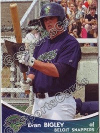 2009 Beloit Snappers Evan Bigley