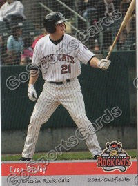 2011 New Britain Rock Cats Evan Bigley