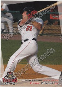 2012 New Britain Rock Cats Evan Bigley