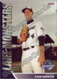 2009 Vermont Lake Monsters Evan Bronson
