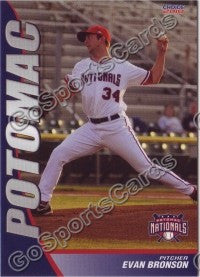 2010 Potomac Nationals Evan Bronson