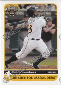 2012 Bradenton Marauders Evan Chambers