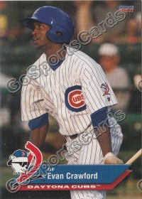 2011 Daytona Cubs Evan Crawford