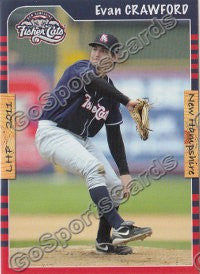 2011 New Hampshire Fisher Cats Evan Crawford