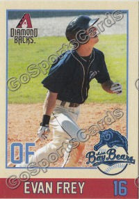 2012 Mobile BayBears Evan Frey