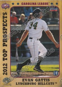 2012 Carolina League Top Prospects Evan Gattis