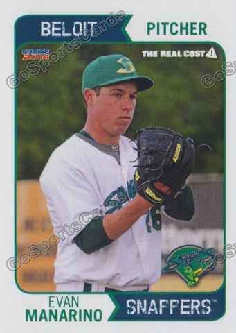 2016 Beloit Snappers Evan Manarino