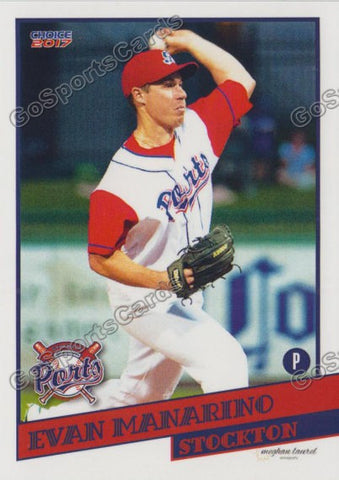 2017 Stockton Ports Evan Manarino