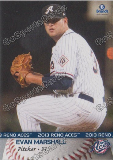 2013 Reno Aces Evan Marshall