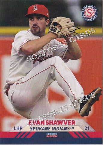 2022 Spokane Indians Evan Shawver