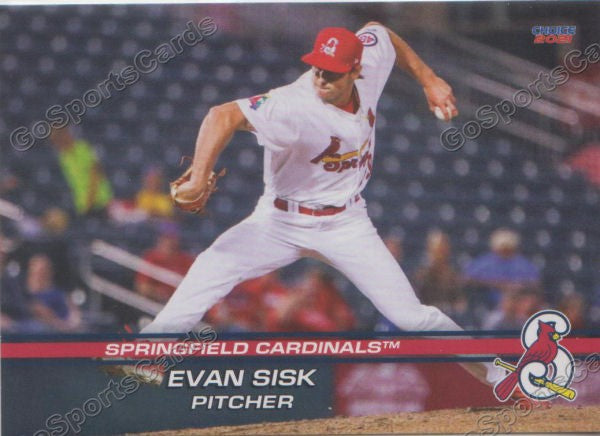 2021 Springfield Cardinals Evan Sisk