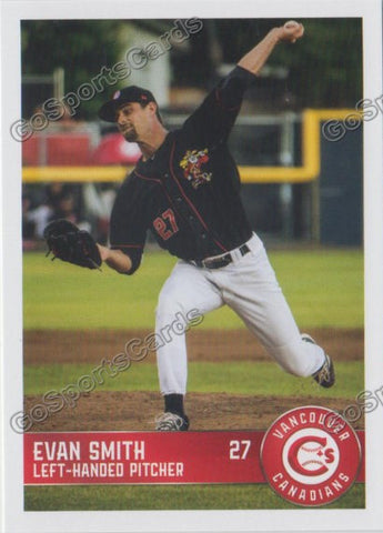 2016 Vancouver Canadians Evan Smith