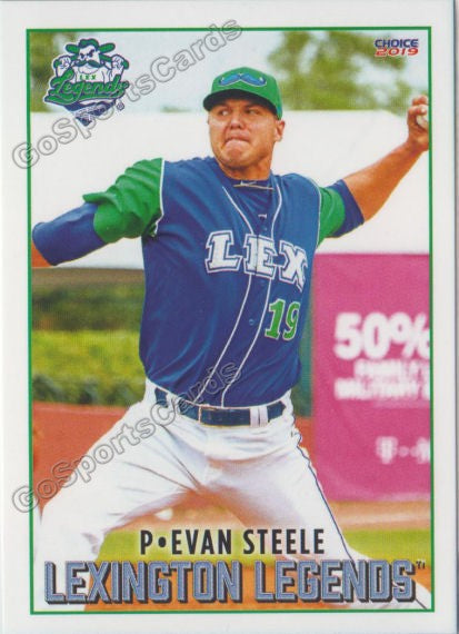 2019 Lexington Legends Evan Steele