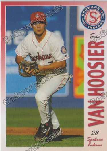 2013 Spokane Indians Evan Van Hoosier