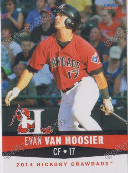 2014 Hickory Crawdads Evan Van Hoosier