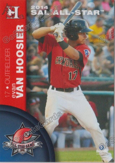2014 South Atlantic League All Star ND Evan Van Hoosier