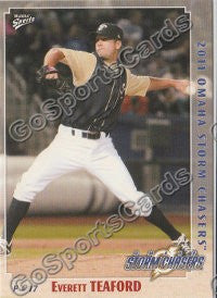 2011 Omaha Storm Chasers Everett Teaford