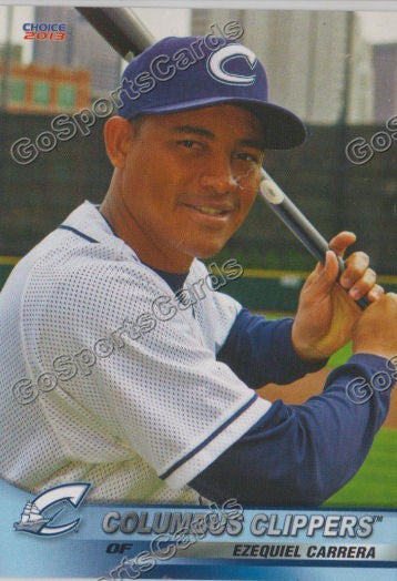 2013 Columbus Clippers Ezequiel Carrera