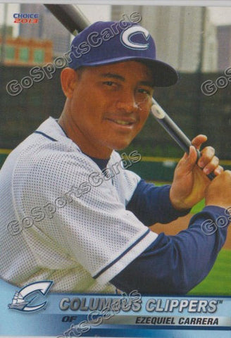 2013 Columbus Clippers Ezequiel Carrera