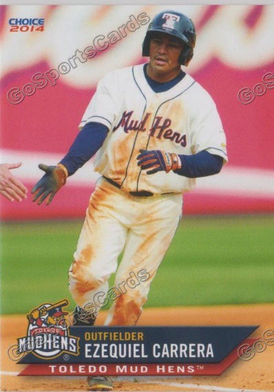 2014 Toledo Mud Hens Ezequiel Carrera