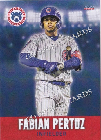 2022 South Bend Cubs Fabian Pertuz