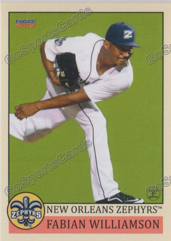 2015 New Orleans Zephyrs Fabian Williamson