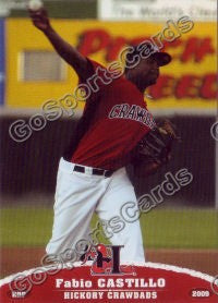 2009 Hickory Crawdads Fabio Castillo