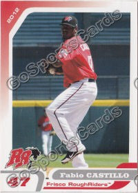 2012 Frisco RoughRiders Fabio Castillo