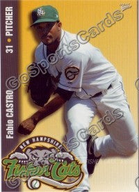 2009 New Hampshire Fisher Cats Fabio Castro