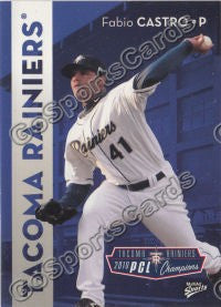 2011 Tacoma Rainiers Fabio Castro